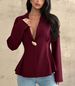 European And American Style Small Blazer 2026 New Cross-Border Fashionable Slim Cardigan Women's Top_ecoleips.com