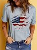 100 COTTON Casual White Round-neck T-shirt With Colorful Bear Desig Short Sleeves Women's FashionT-Shirt Mit Aufgedruckter_ecoleips.com