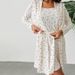 Aria Basics Aria Basics 2024 Cross-Border European And American Autumn Nightgown Two-Piece Set Casual Printed Long-Sleeve Home Wear Pajamas For_ecoleips.com
