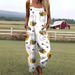 Daisi Kuo European And American Cross-border Independent New Printed Loose Casual Overalls For Women_ecoleips.com