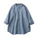 Breathable Linen Blend Shirt – Relaxed Fit Short Sleeve Top With Chest Pocket (M-2XL, 75% Cotton + Linen, Sun Protection, Japanese Minimalist Style)_ecoleips.com