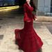 Winter Snow Very Beautiful. The New Chinee-tyle Winter Cheongam I Pure Exy, Featuring A Lace V-neck And Long_ecoleips.com