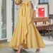 K Women's Plaid Mermaid Half Skirt With Ruffled Edges, Irregular Hem, High Waist, Casual Umbrella Wrapped Long Skirt_ecoleips.com