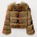 Women's Clothing Cross Border Faux Fur Coat Stitching Imitation Women's Winter Coat Spot_ecoleips.com