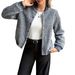 DiYun European And American Casual Vacation Buttoned Long-Sleeve Women's Coat 2025 Autumn/Winter_ecoleips.com