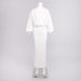 White French Autumn And Winter Extended Thin High Elastic Long Dress Hip Skirt Long Sleeve Dress_ecoleips.com
