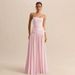 Women's Elegant Halter Neck Dress with Tie up Backless Suspender European American Style Slim Waist Ruched Design Cross Border E Commerce_ecoleips.com