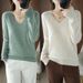 Autumn And Winter Long-Sleeved Women's Knitted Topswomen's Knitwear Plus-Size Base Shirts Sweaters Women's Winter_ecoleips.com