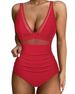 Women's Clothing High Waist One Piece Swimsuit Women's Tight Sexy Hollow Hot Spot Swimsuit_ecoleips.com