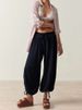 Suitable For All Seasons 2024 Autumn Solid Color New Urban Women's Loose Casual Harem Pants_ecoleips.com