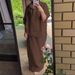 Women's Clothing Autumn 2 Piece Set Large Size Cotton And Linen Shirt Set High Waist Loose Pants_ecoleips.com