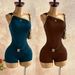 Sexy Spice Style One Shoulder Slim Fit Waist Fit Party Jumpsuit_ecoleips.com