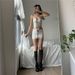 French Style Pure Desire Sexy Strapless Vest For Women, New Autumn Lace Slim Fit Inner Layer With Half Skirt Two-Piece_ecoleips.com
