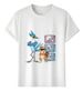 Women's T-Shirts Tshirt Muscle Freaks Regular Show Retro Style Characters_ecoleips.com