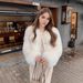 Fur Jacket Women's 2025 Hairy Fur All-in-one Jacket_ecoleips.com