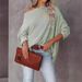 Women's Waffle Knit Top – Asymmetrical Shoulder Batwing Sleeve Blouse (Black/White/Silver/Red/Blue/Brown/Army Green/Olive) – S To Xxl_ecoleips.com