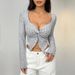 Voya Women's Clothing, Be Careful With The Machine, Sexy T-shirt, Spring And Summer New Style, Slim Fit And Slimming Short Style, Exposed Navel Top_ecoleips.com