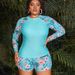 New 2026 plus Size Women's Swimsuit European American Style Two Piece Set Sports Beachwear Export Trade Wholesale_ecoleips.com