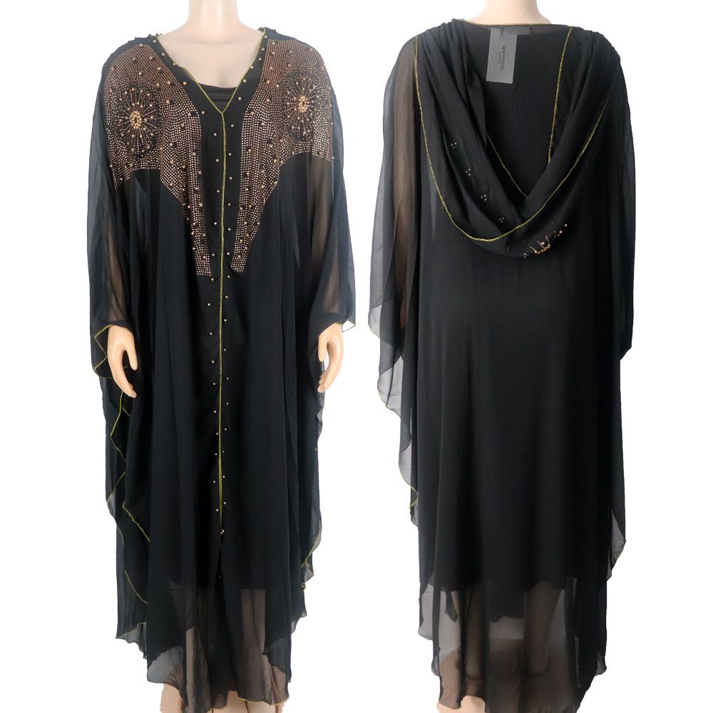Women's Clothing Plus Inner Skirt Big Swing Bat Sleeves_ecoleips.com