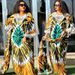 Cross-border Women's Dress With Middle Eastern Print And Lace Trim, Islamic Plus-size Loose-fitting Long Robe 8900_ecoleips.com