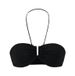 Women's Summer New Halter Neck Tank With Chest Pads, European And American Style, Sexy Cropped Bra, Solid Color Yoga_ecoleips.com