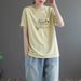 A Niche Summer Clothing Item For Middle-Aged Mothers: A Short-Sleeved T-Shirt Designed For Women, Available In Loose-Fit_ecoleips.com