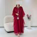 Women's Clothing Cardigan Robe Dress Long Skirt Women's Clothing_ecoleips.com