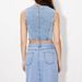 Aria Basics Aria Basics In Stock-15277 # Cross-border Foreign Trade Clothing European And American INS New Women's V-neck Denim Vest Top_ecoleips.com