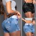 Verve 2025 Summer New Patchwork Drawstring Denim Skirt Plus Size_ecoleips.com