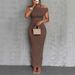 2025 Independent Station New Cross-Border Cute Fashion Water Ripple Asymmetrical Dress In Stock_ecoleips.com
