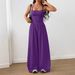 Summer Women's Casual Strapless Jumpsuit Wide Legs Loose Fit New Style From Europe & America_ecoleips.com