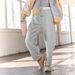 American-style Color-blocked High-waisted Sports For Women, Autumn Winter, Drapey Sweatpants, Fashionable Slimming,_ecoleips.com