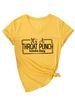 New V-neck Short-sleeved It's A Throat Punch Kinda Day Street Hipster Fashion Loose T-shirt_ecoleips.com