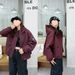 girl Girl Padded Thickened Short Jacket For Women 2025 New Small Size Hooded Coat Autumn Winter Loose Versatile Parka_ecoleips.com