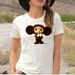 Russian Cartoon Cheburashka Graphic Tshirts Gena The Crocodile Birthday Gift T Shirt Women Kawaii Clothes Ropa Hombre_ecoleips.com