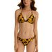 "Strappy Split-Print Three-Piece Bikini Set – Sexy & Stylish Women's Clothing Swimwear, American Design"_ecoleips.com