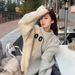 girl Lazy Knitted Loose Sweater Pullover Japanese Retro Soft Top For Women Autumn Winter 2023 New Hot Style_ecoleips.com