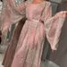 Women's Gilt Swing Dress Sexy Long Skirt Shawl Banquet Evening Wedding Gown_ecoleips.com