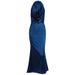 Women Fashion Sexy Halter Neck Open Back Plunge Neck Maxi Dress Premium Sense Elegant Evening Party Long Dress For Women_ecoleips.com