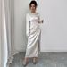 Women's Clothing Elegant Long-Sleeve Midi Dress -Inspired Fall & Winter Dress For Women_ecoleips.com