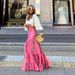 New European And American Cross-Border Skirts 2023 Bohemian Resort Style Printed Flared Skirt For Women_ecoleips.com