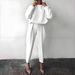 In Stock Cross-Border Hot-Selling European And American Foreign Trade Women's Clothing Autumn Winter Solid_ecoleips.com