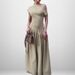Spring New Women's Elegant Long Dress High Waisted Solid Color American Style Fashionable Clothing_ecoleips.com