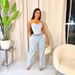 Women’s Clothing Summer Fashion Sleeveless Casual Stretch Denim Two Piece Suit_ecoleips.com