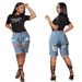 Women's Clothing Ripped Tassel Washed Light Color Denim Straight Leg Casual Jeans Fashionable Spring/Summer Autumn Winter Polyester Cotton Solid_ecoleips.com
