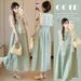Summer New Korean Fashion Sleeveless Maternity Dress_ecoleips.com