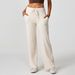 Aria Basics Cross-border Women's Casual With Pockets, Sweatpants, Cross-border Foreign Trade Loose-fitting Sports Outdoor Wide-leg_ecoleips.com