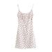 2024 Summer New Cross-Border Wholesale European And American Women's French Retro Floral Print Short Strap Dress_ecoleips.com