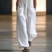 Women's Clothing Loose Plus Size Casual Jumpsuit Sleeveless Women's Romper For Formal & Casual For Women Maxi Dress_ecoleips.com