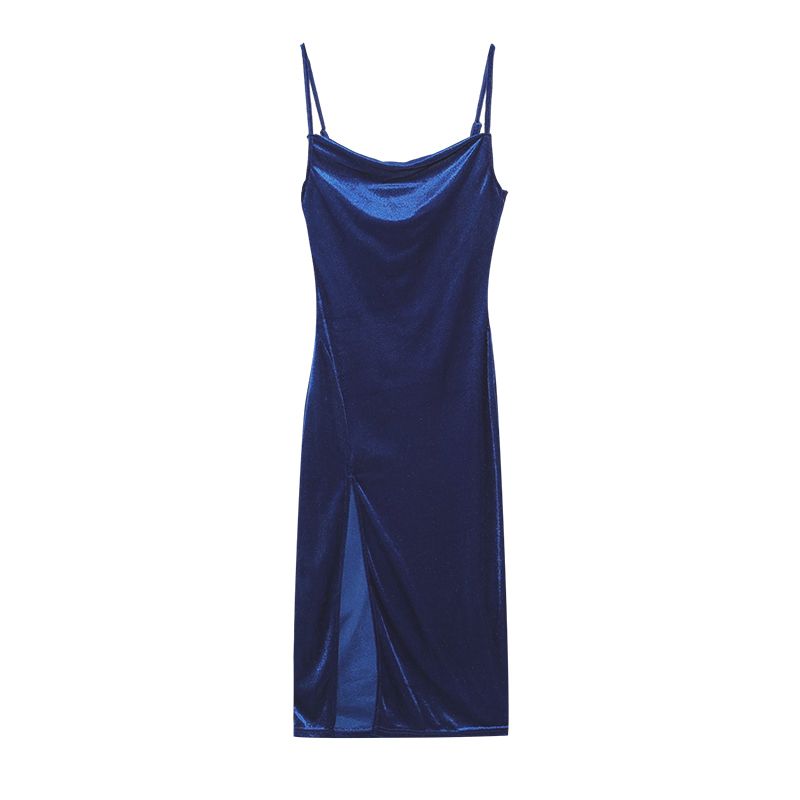 New Spring/Summer Fashion Sexy Slim Fit Split Strap Dress For Women_ecoleips.com